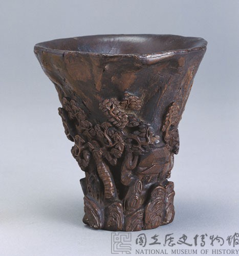 木刻杯藏品圖，第1張