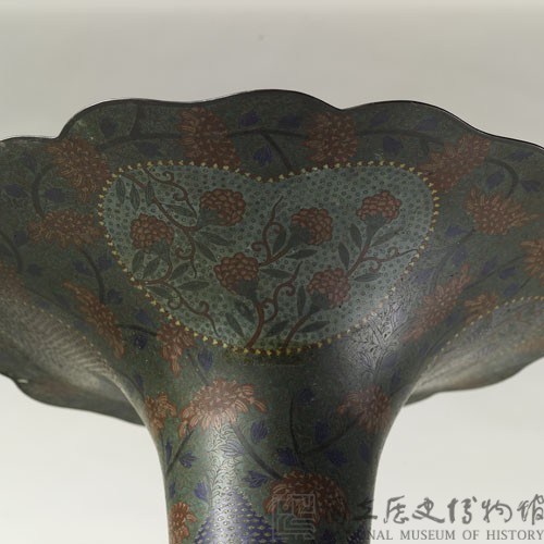 掐絲琺瑯大瓶藏品圖，第10張