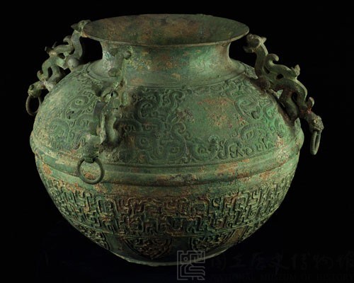 Lei, bronze wine vessel with cloud dragon design Collection Image, Figure 1, Total 9 Figures