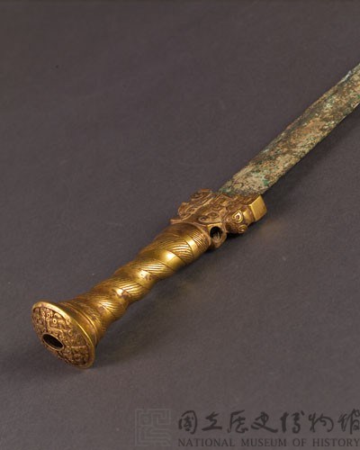 金柄銅短劍藏品圖，第5張