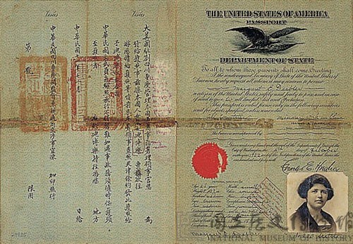 Passport of Margaret Deabler Muser Collection Image, Figure 1, Total 2 Figures