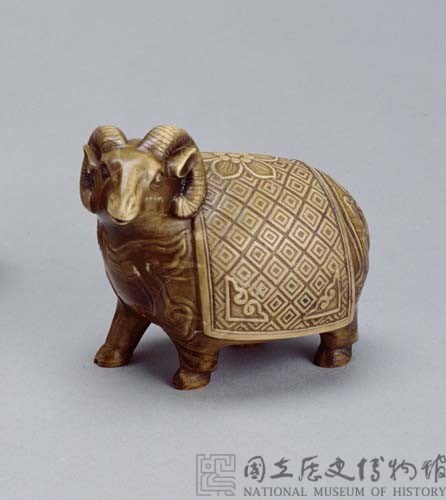 牙雕羊藏品圖，第1張