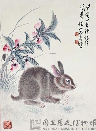 斗方兔藏品圖，第1張
