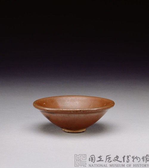 耀州窯柿釉卷小碗藏品圖，第1張
