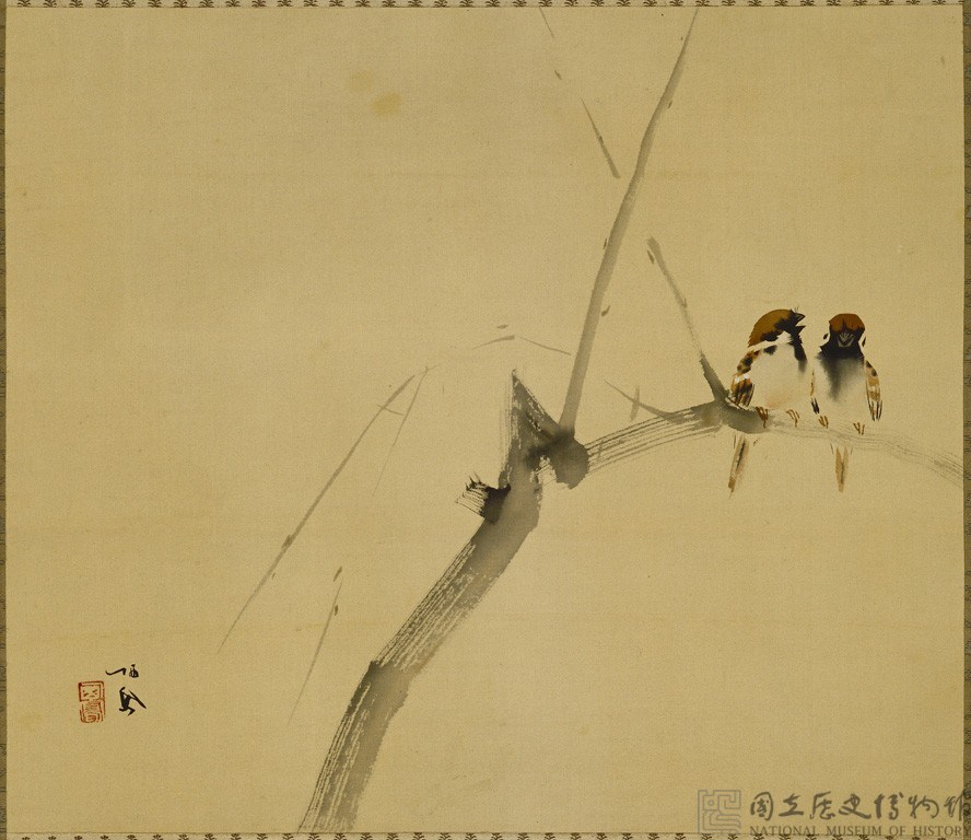雙雀圖藏品圖，第1張
