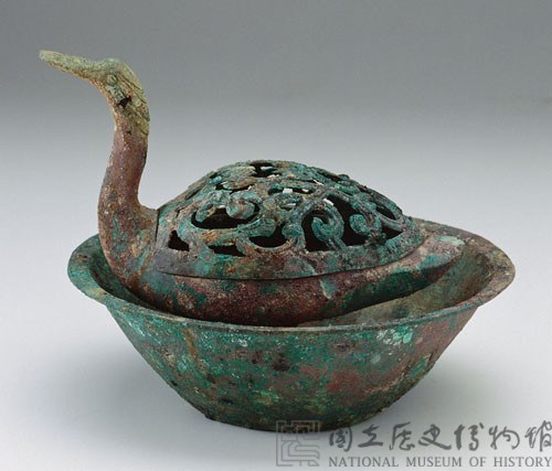 青銅雁形薰爐藏品圖，第1張