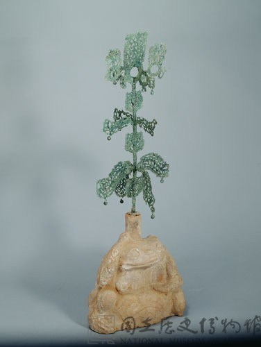 Bronze money tree Collection Image, Figure 1, Total 3 Figures