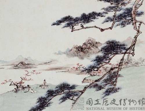 松下撫琴藏品圖，第1張