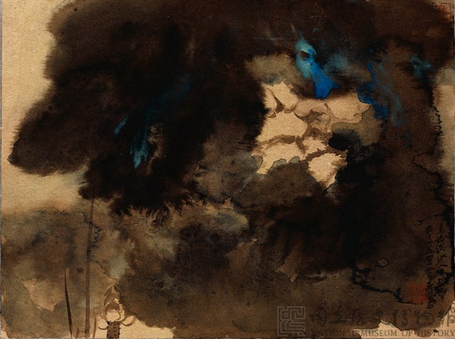 潑墨荷花藏品圖，第1張