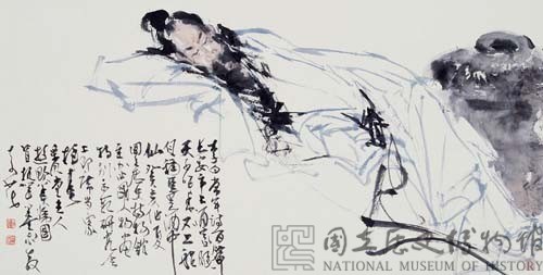 李白醉酒藏品圖，第1張