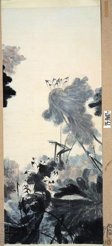 墨荷四聯屏藏品圖，第11張