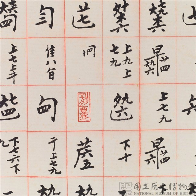 Horizontal Banner in Regular Script, Guqin Score for “The Untroubled Mind of Gulls and Egrets” Collection Image, Figure 6, Total 8 Figures