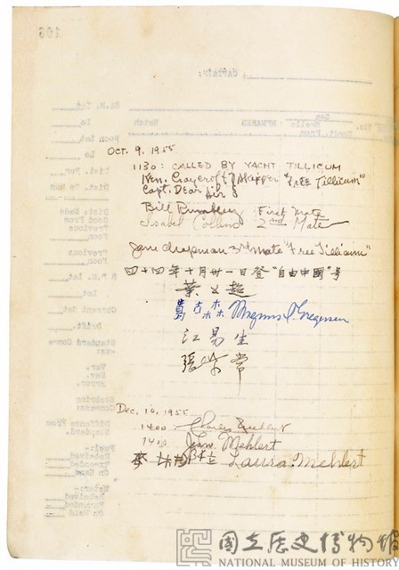 Logbook of the “Free China” Junk Collection Image, Figure 11, Total 11 Figures
