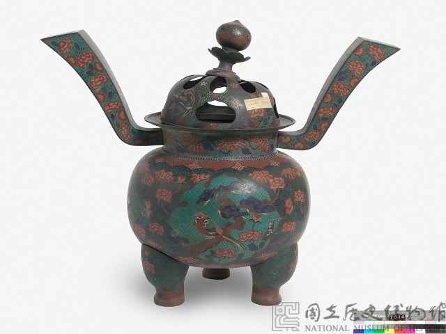掐絲琺瑯鼎藏品圖，第1張