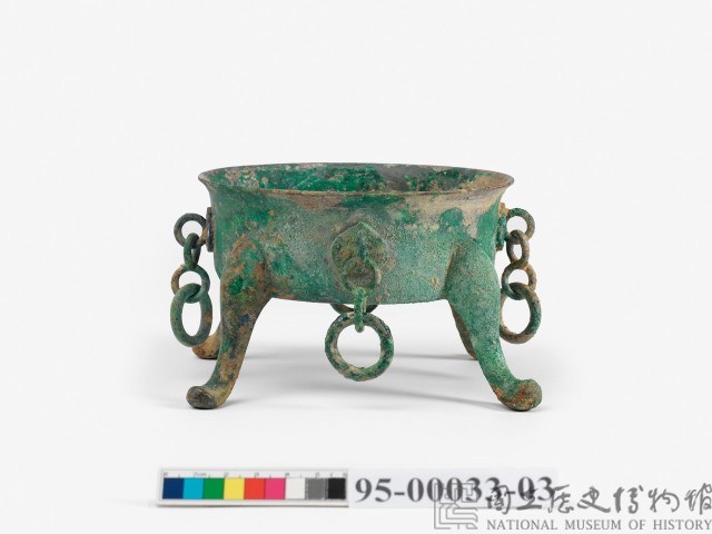 青銅四足提鍊薰爐藏品圖，第9張