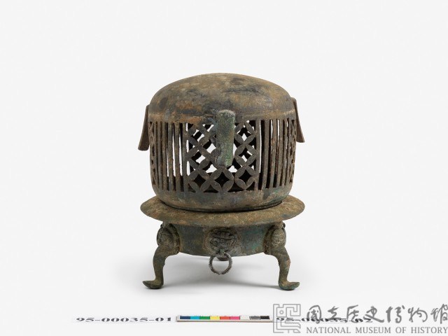 青銅三足薰爐藏品圖，第2張