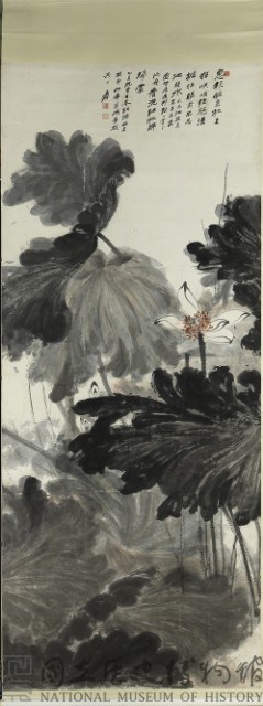 墨荷四聯屏藏品圖，第3張