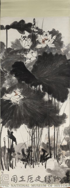 墨荷四聯屏藏品圖，第7張