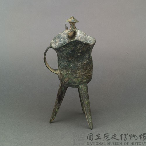 單柱饕餮紋銅爵藏品圖，第6張