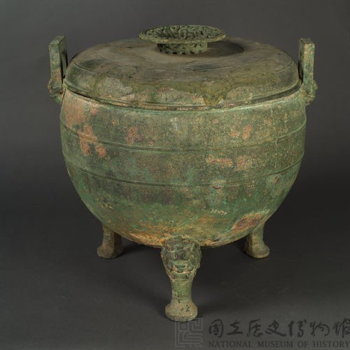 蟠螭紋鼎藏品圖，第1張