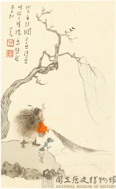 鍾馗馴鬼圖－柳下自引網藏品圖，第2張