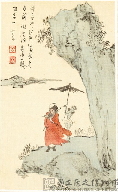 鍾馗馴鬼圖－停蓋望江色藏品圖，第2張