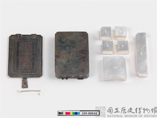 銀製福壽化妝鏡盒藏品圖，第3張