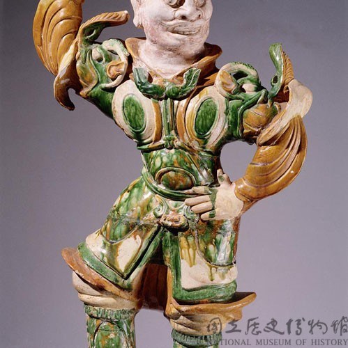 三彩天王神像藏品圖，第10張