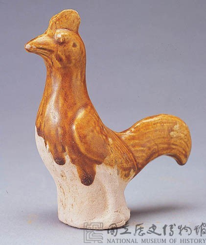 黃釉雞藏品圖，第2張