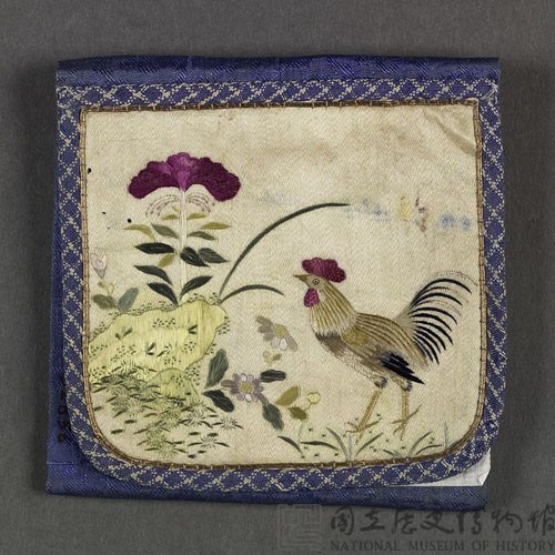 湘繡花荷包藏品圖，第1張