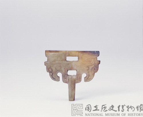 動物面紋玉飾藏品圖，第2張