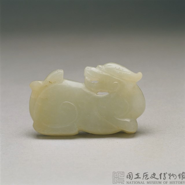 白玉辟邪藏品圖，第2張