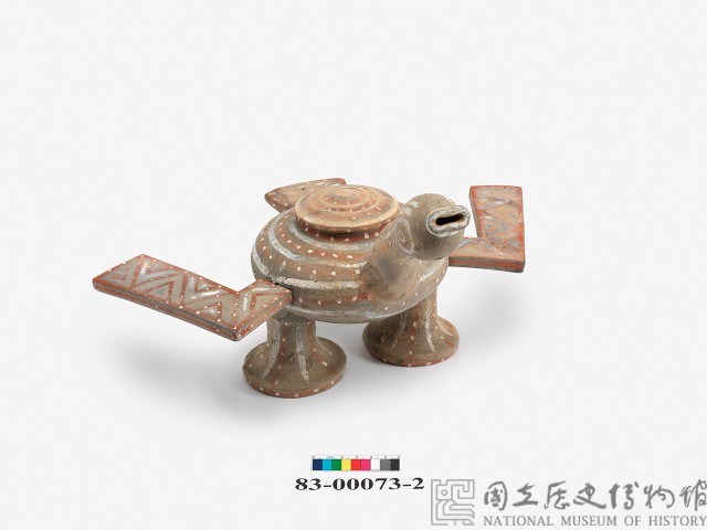 Gray pottery duck-shaped container with colors Collection Image, Figure 6, Total 6 Figures