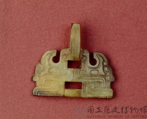 動物面紋玉飾藏品圖，第1張