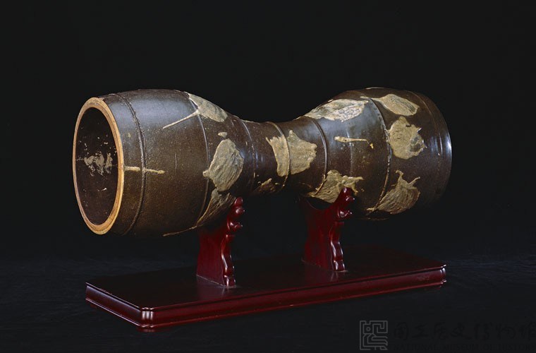 茶末釉藍白斑腰鼓藏品圖，第6張