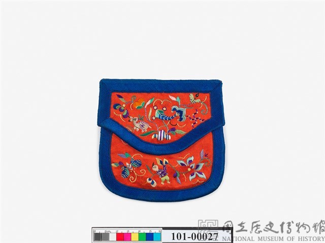 兩面附蓋檳榔袋藏品圖，第1張