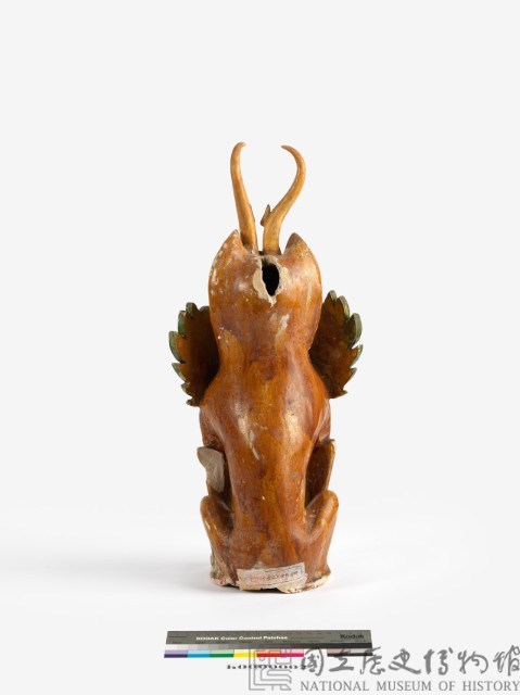 雙角三彩飛獸藏品圖，第4張