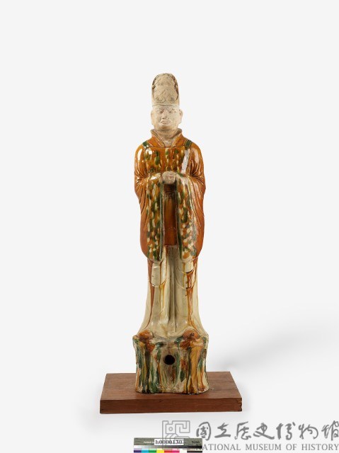 三彩文官俑藏品圖，第2張