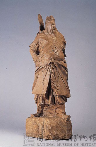 Wood Carving: Guan Yu Collection Image, Figure 2, Total 2 Figures