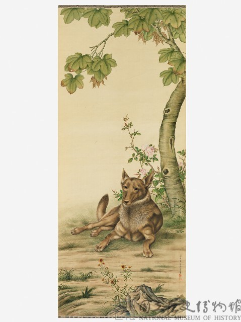 桐狗花卉圖藏品圖，第1張