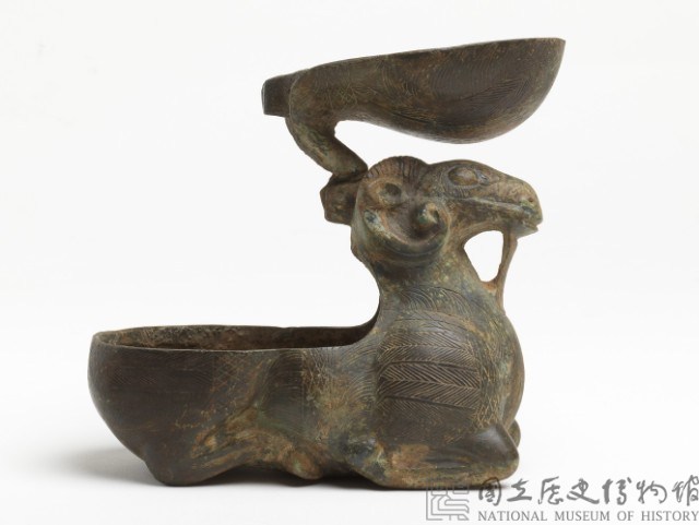 羊形燈藏品圖，第1張