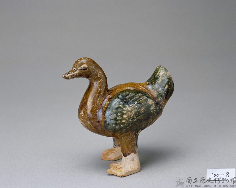 褐綠釉鴨藏品圖，第1張
