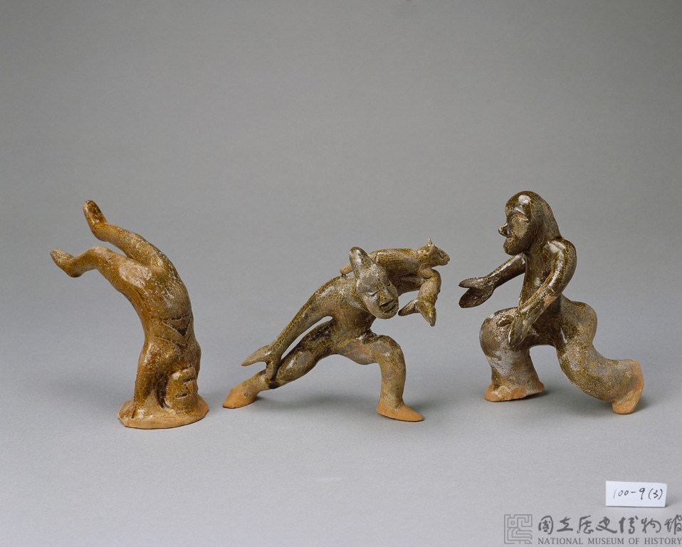 綠釉歌舞伎樂俑群藏品圖，第3張