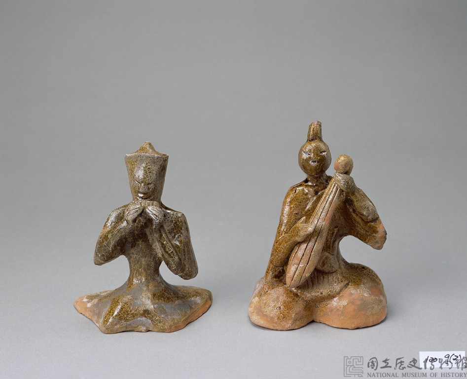 綠釉歌舞伎樂俑群藏品圖，第2張