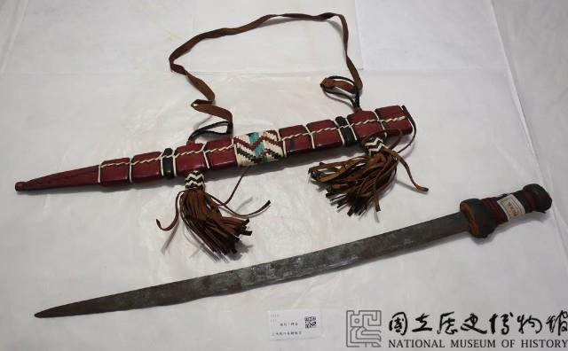 上伏塔外長贈佩刀藏品圖，第1張