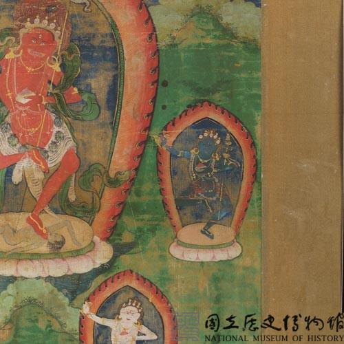 布地西藏佛像畫藏品圖，第6張