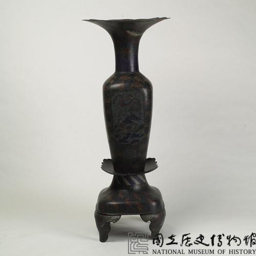 掐絲琺瑯大瓶藏品圖，第4張