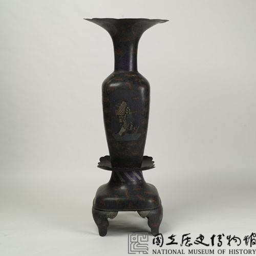 掐絲琺瑯大瓶藏品圖，第3張