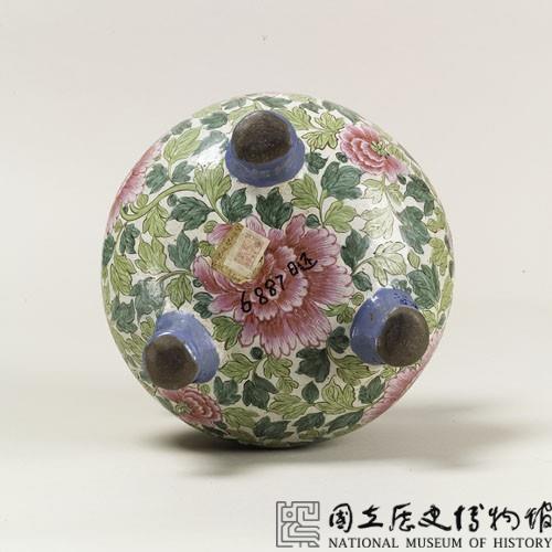 破砂胎粉繪聚寶盆藏品圖，第3張