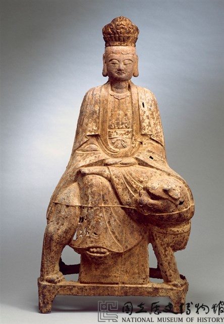 文殊菩薩-國立歷史博物館-藏品資料-89-00023
